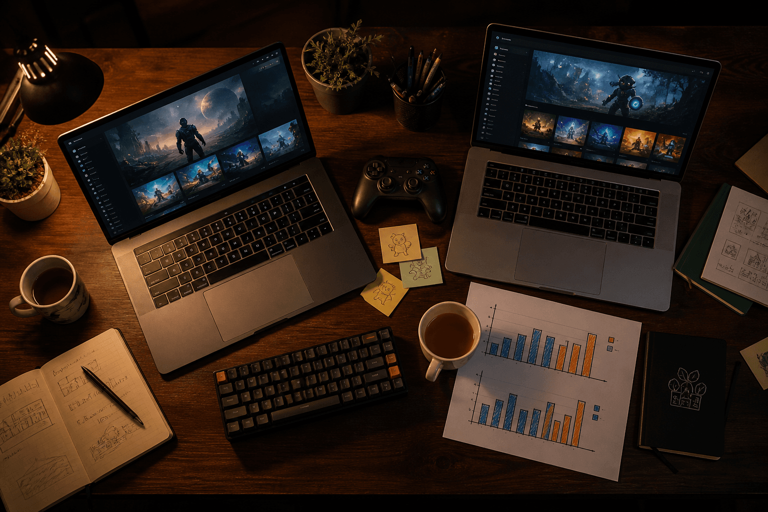 Steam vs Epic: How Desktop Game Developers Can Compare Store Visits with Campaigns