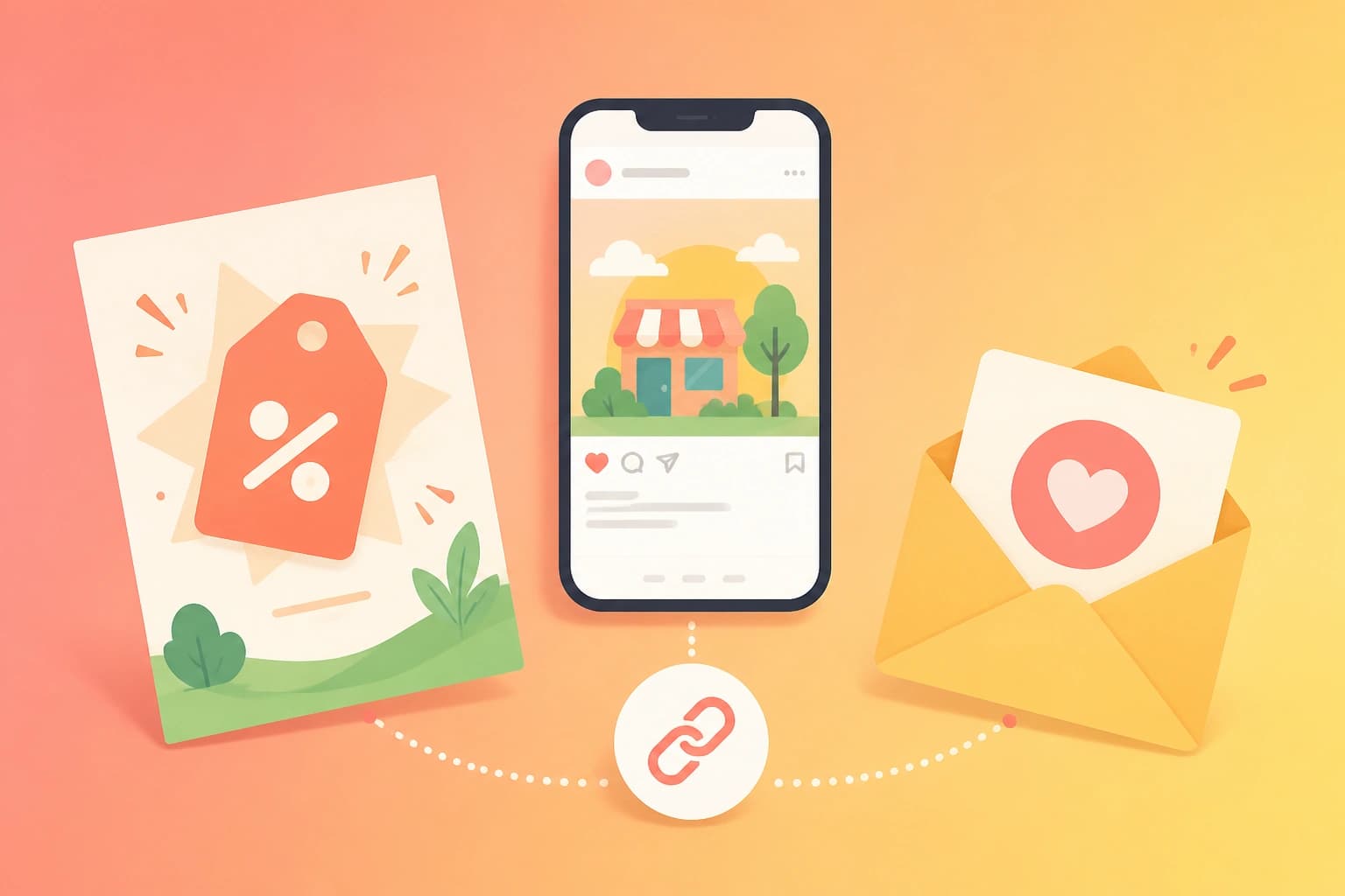 Local promotion shared with short links across email, social, and flyers